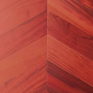 African Red Padouk Herringbone Collection